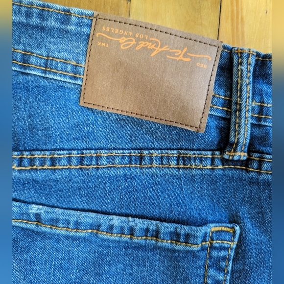 TC and Co. Men's‎ jeans 32x32 slim fit, distressed. NWT - Picture 5 of 7